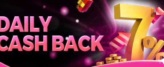 Weekly Cashback Offer promotion banner